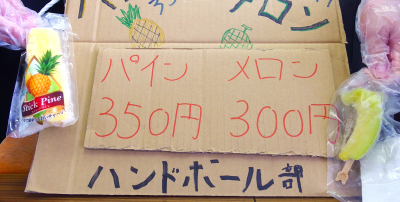 冷凍パインメロン